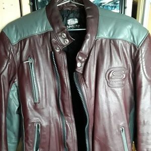 Segura Genuine Leather Motorcycle Jacket - Rare